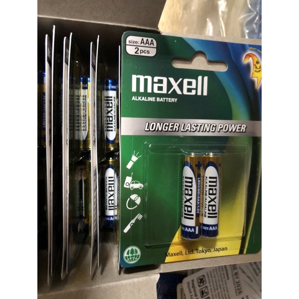 Pin Maxell 3A và 2A Cho Máy Huyết Áp Và Điều Khiển