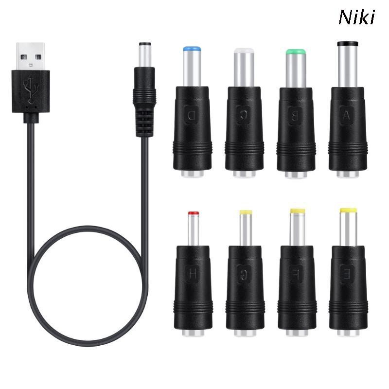 DC Cáp Sạc Cổng Usb 5.5x2.1mm 3.5mm 4.0mm 4.8mm 6.4mm 5.5x2.5mm 6.3mm