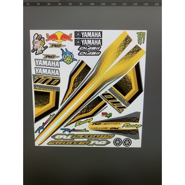 Tem sirius 110 xám vàng 2022