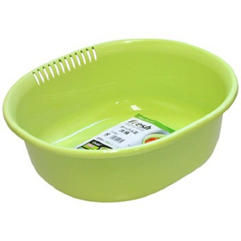 [Hỏa Tốc HN] Chậu nhựa 5.3L màu xanh NỘI ĐỊA NHẬT BẢN