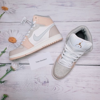 Giày thể thao AIR JD   cổ cao -Tôm  Sneaker
