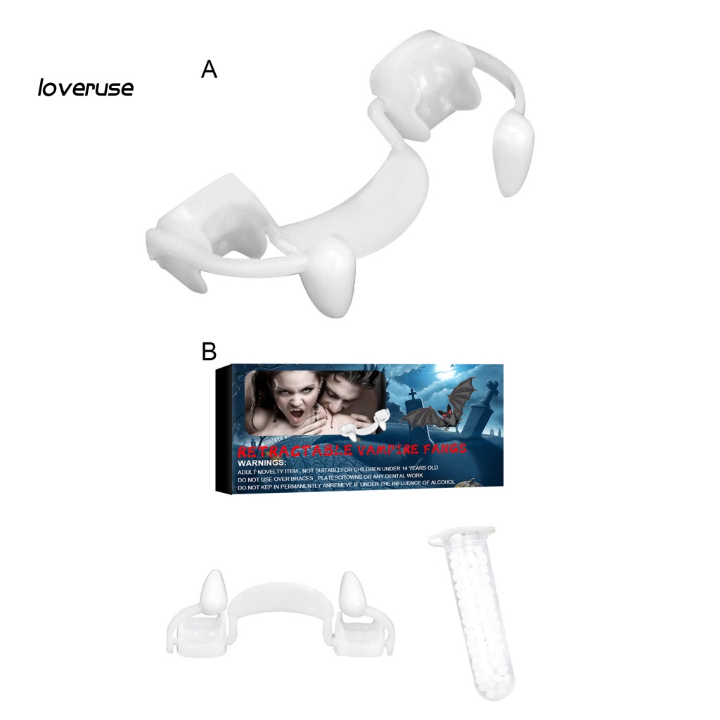 Răng Giả Hóa Trang Halloween Fangs Cấp Thực Phẩm