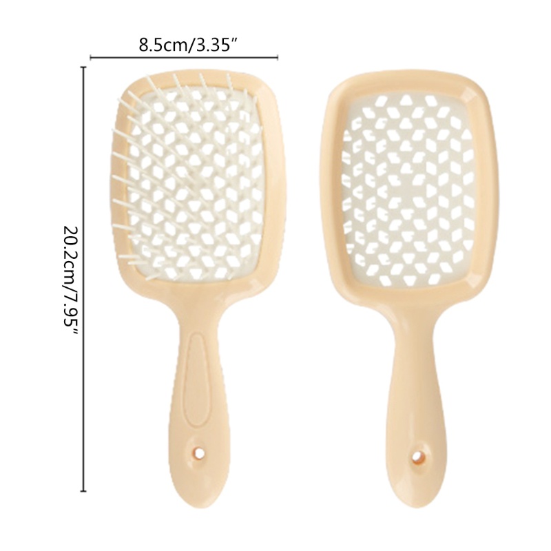 Lược Chải Tóc Mát Xa Da Đầu Răng Thưa Tiện Dụng Cho Nữ YOUYO