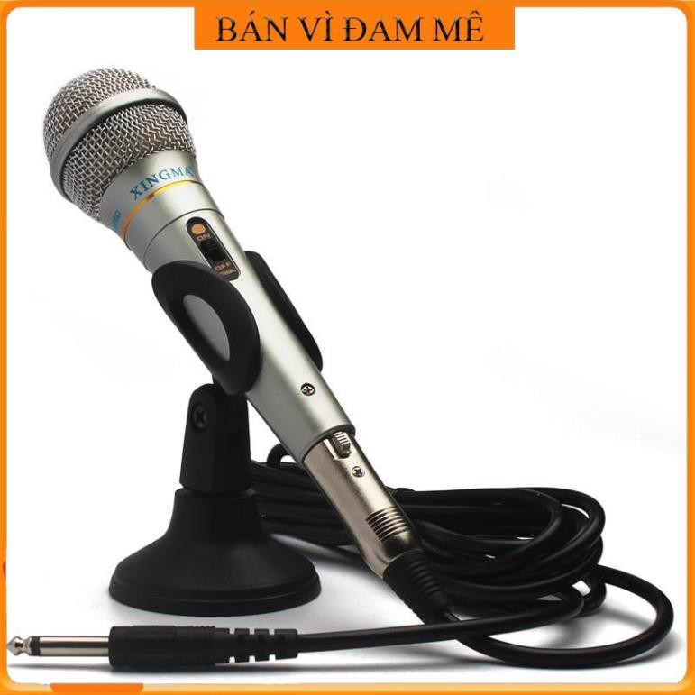 Micro Karaoke Chống Hú, Độ nhạy - hút âm cao - TOP Mic Hát Karaoke mẫu mới,Mic karaoke xingma. Bảo hành 1 đổi 1