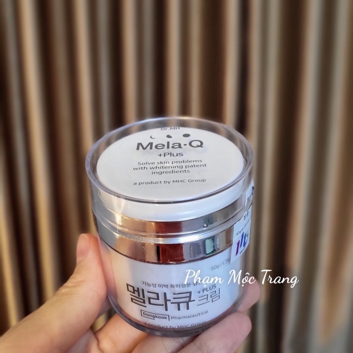 Kem Nám Dr.mh Mela Q Plus Làm Mờ Dần Những Vết Nám Tàn Nhang Lâu Năm