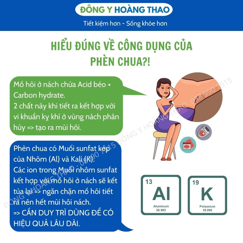 ✅Bột Phèn chua chưng cất nguyên chất  khử mùi hôi nách, hôi chân hiệu quả
