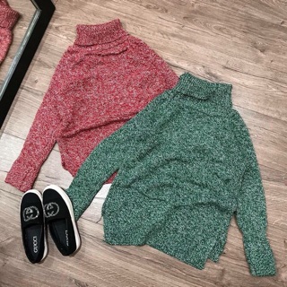 áo len cổ lọ Quảng Châu
