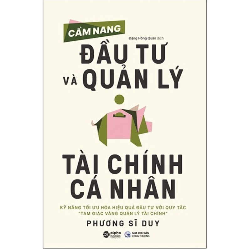 Sách - Cẩm nang đầu tư và quản lý tài chính cá nhân