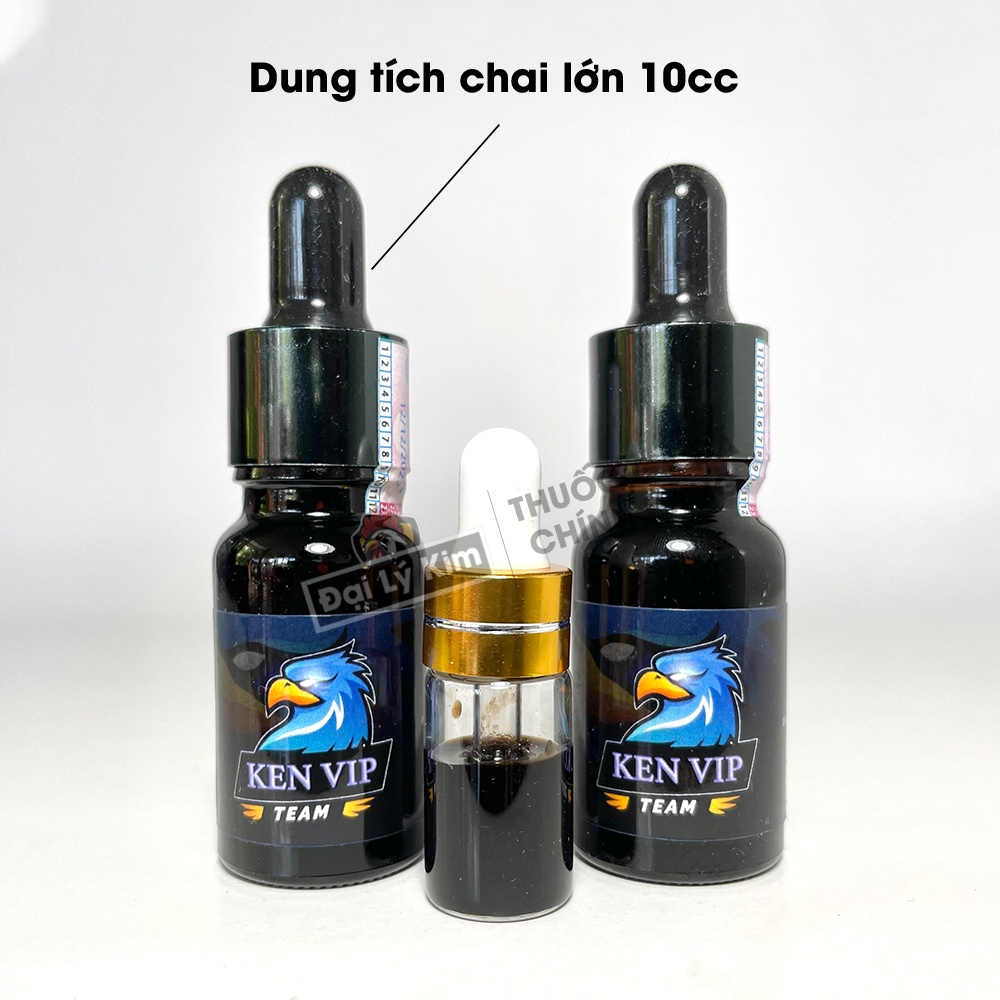 Sản phẩm hổ trợ tăng bo gà đá Ken, lọ 1cc, nhập khẩu Mexico chính hãng