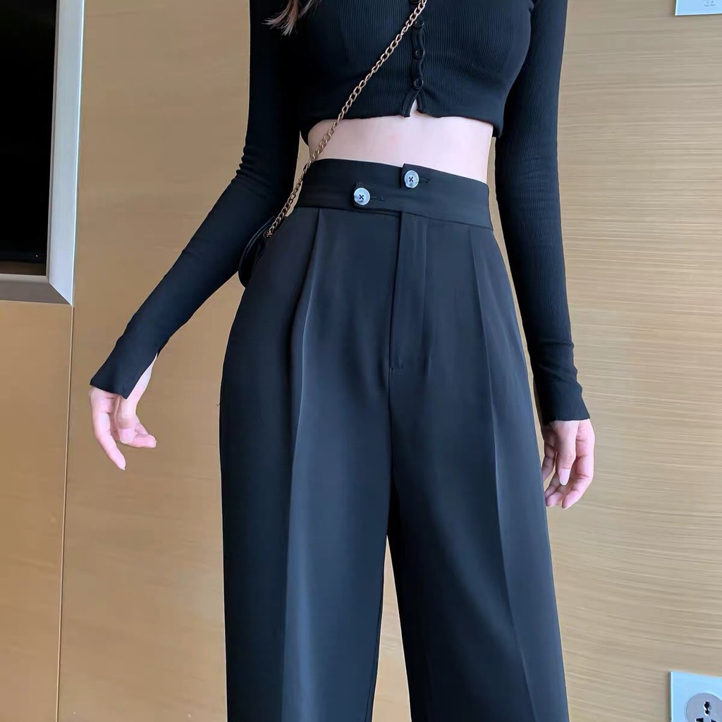 QUẦN ỐNG SUÔNG NỮ DÀI 🧚Ảnh Thật🧚 Quần Culottes ống rộng dài 1m [QN919] | BigBuy360 - bigbuy360.vn