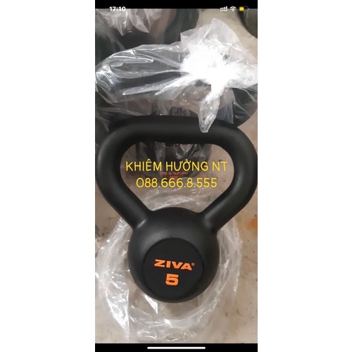 Tạ Bình Vôi,Tạ Ấm,Tạ Quai Xách Bọc Cao Su Cao Cấp Tập Gym 15kg-20kg