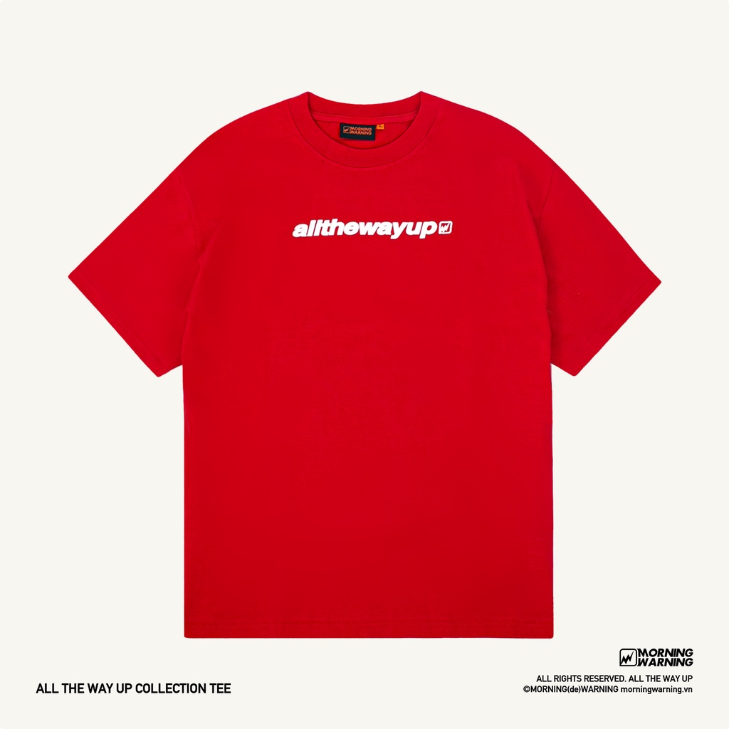 Áo thun Morning Warning ATWU - Áo Thun Unisex Form Rộng Tay Lỡ Oversize Cotton 100% Local Brand