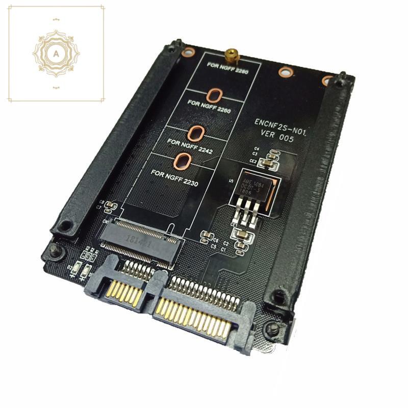 Thẻ Chuyển Đổi Ổ Cứng Ngff Sang Sata3 M.2 Key B-M Ssd 6g