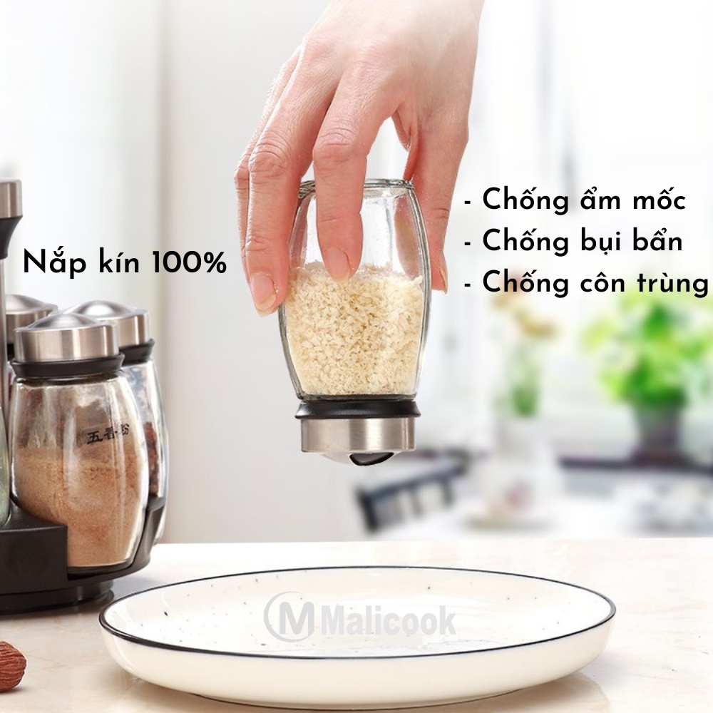 Lọ đựng gia vị cao cấp Malicook [ SIÊU SALE-FREESHIP]