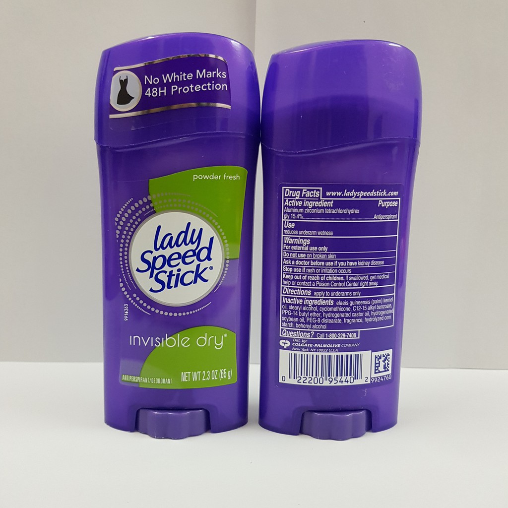 Sáp lăn nách Lady Speed stick 65g USA