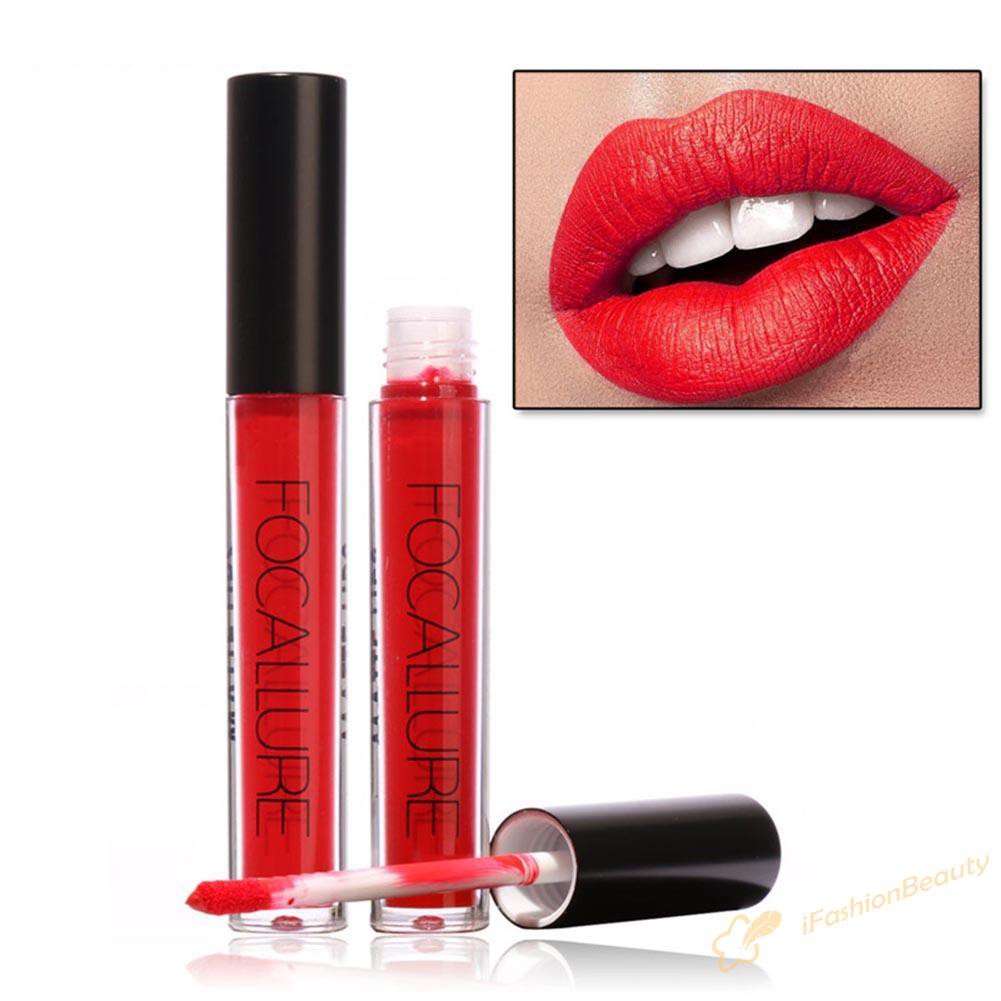 【New】Waterproof Matt Liquid Lipstick Moisturize Smooth Long Lasting Lip Gloss