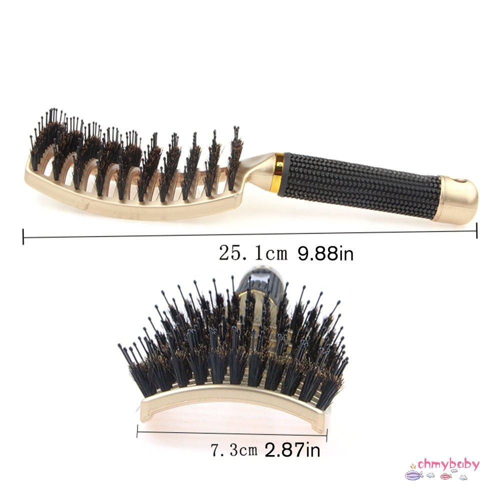 Lược uốn cong lớn Lược massage da đầu dành cho nữ Tóc xoăn rối [8/16]