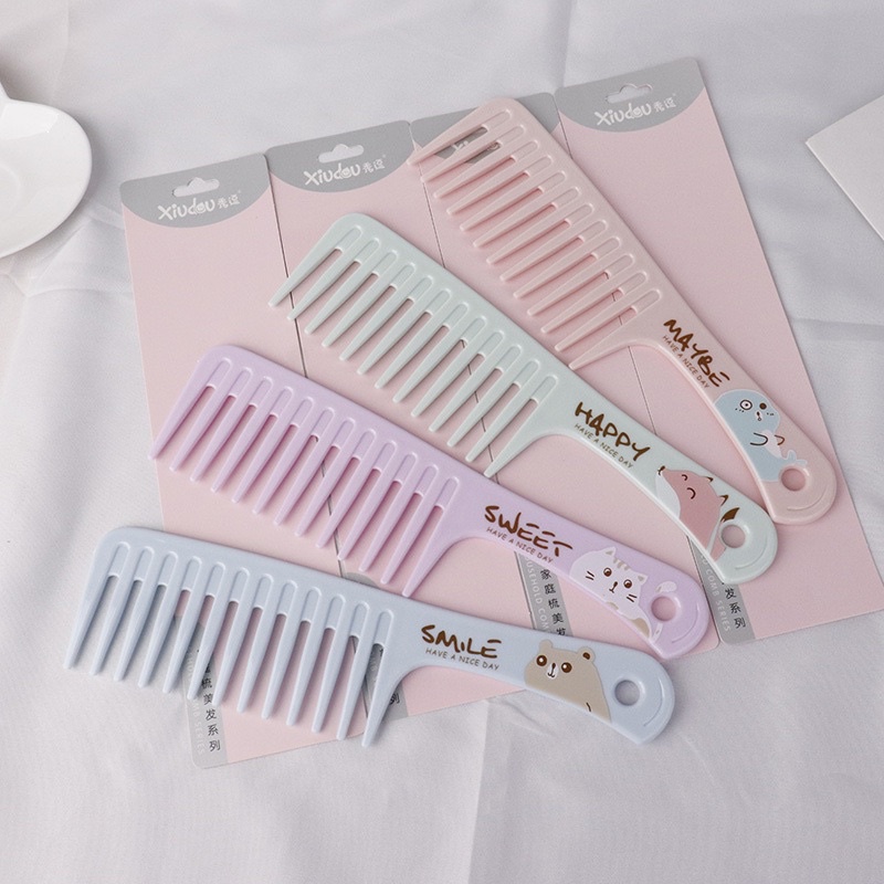 Lược chải tóc răng thường và răng thưa Daisy hoa cúc [HÀNG LOẠI 1]