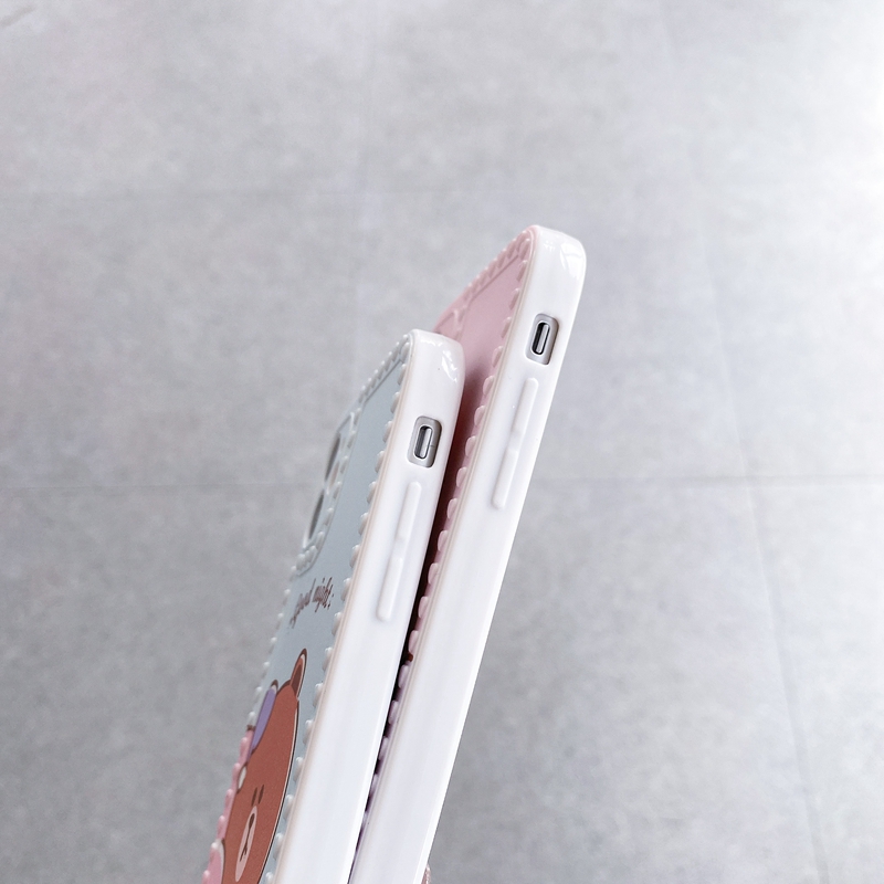 Ốp Điện Thoại SUNTAIHO Mềm Hình Hoạt Hình Gấu Nâu Ôm Sát Cho iPhone 12 11 Pro 12 Mini X XS MAX XR 6s 8 7 6 PLUS SE 2020 | BigBuy360 - bigbuy360.vn