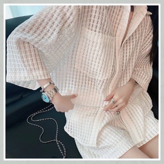 SET ÁO SƠ MI XỐP KÈM SHORT