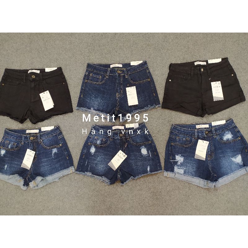 Quần shorts jeans xuất dư vnxk
