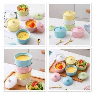 Chén bát ăn dặm ramenkin có nắp, bát ăn dặm kiểu nhật cho bé