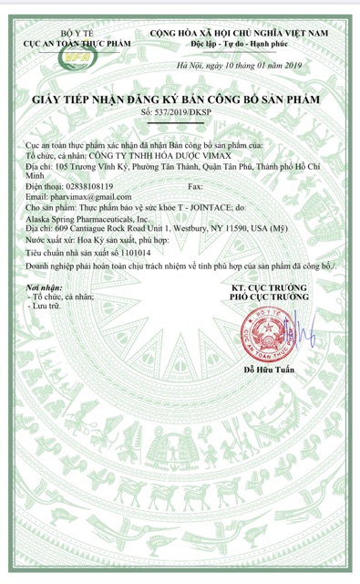 Viên uống hỗ trợ xương khớp T-Jointace - Dành cho người tập gym