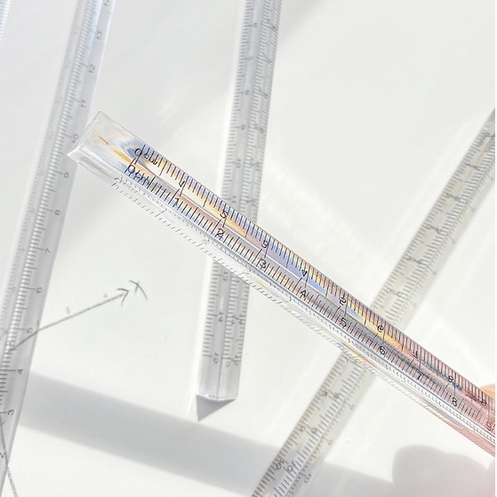 Thước Kẻ Tam Giác Trong Suốt 15cm