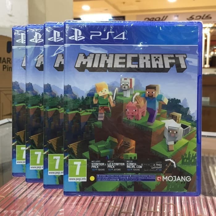 Đĩa Cd Chơi Game Ps4 Minecraft 4