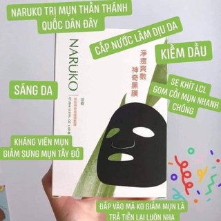 [HỘP 8M] MẶT NẠ TRÀ TRÀM  NARUKO - BẢN ĐÀI
