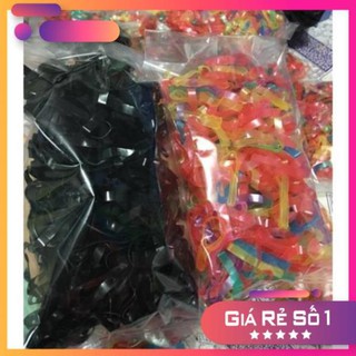 [ Deal 1k] Chun buộc tóc, dây buộc đa năng 1k/5 chun