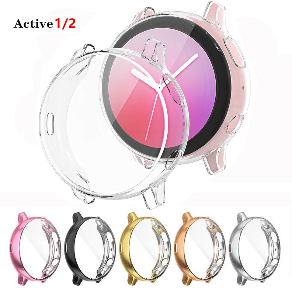 Ốp silicone Bảo Vệ Mặt Đồng Hồ Samsung galaxy watch active 2 active 1 Sự Bảo Vệ