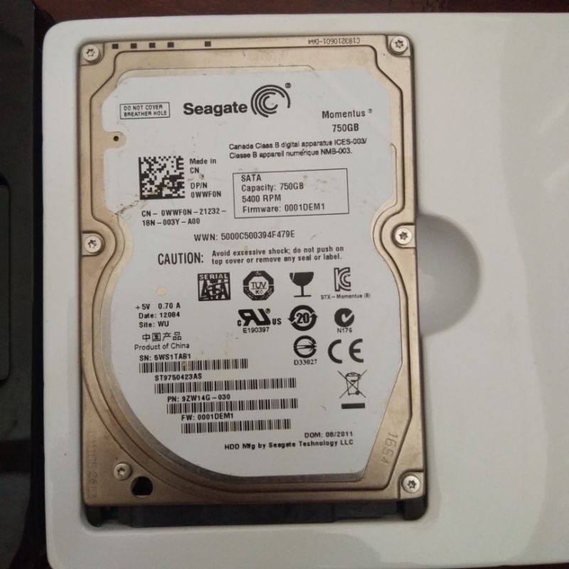 HDD laptop