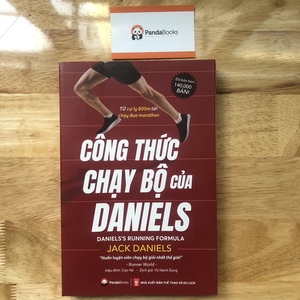 Sách - CÔNG THỨC CHẠY BỘ CỦA DANIELS (tái bản 2021)