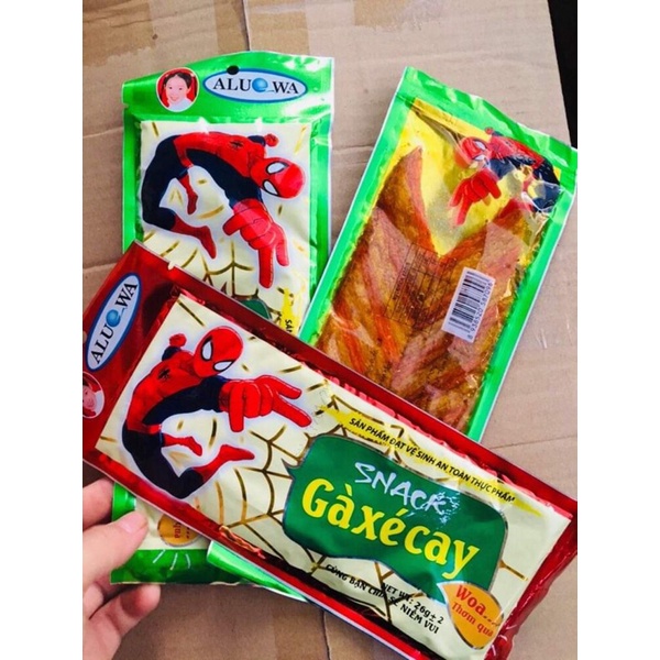 Snack gà xé cay