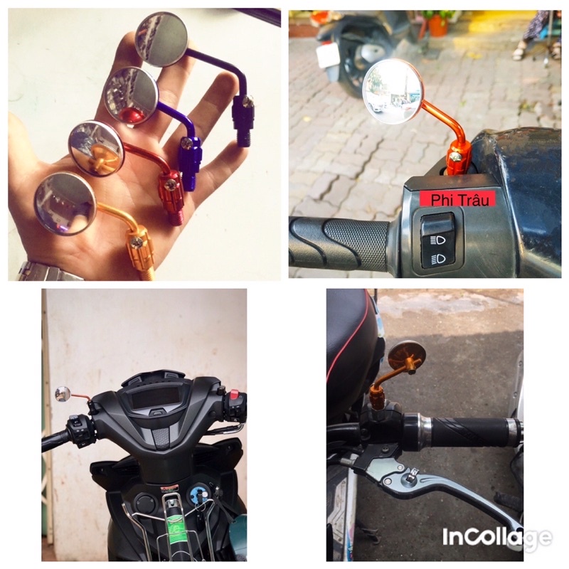 Gương Tình Yêu Mini Nhôm SNC Đường Kính 3Cm[ Giá 1 Cái ]