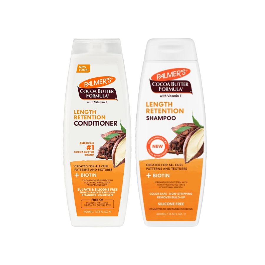 Bộ sản phẩm giảm rụng tóc Biotin Palmer's