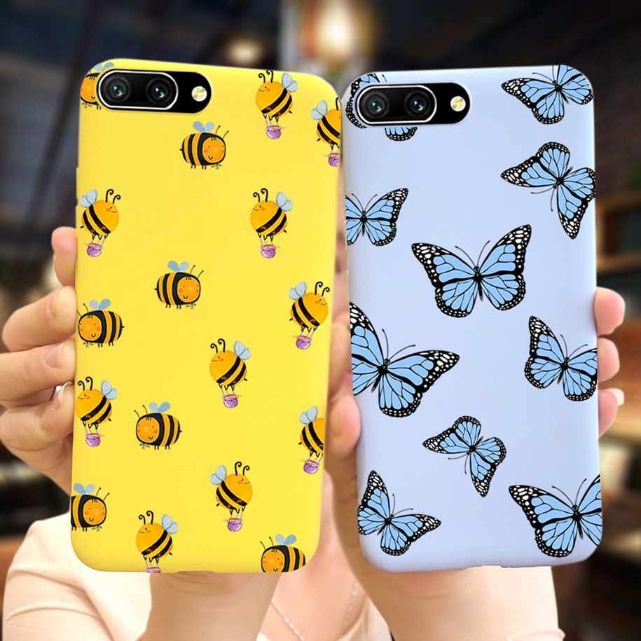 Ốp điện thoại mềm họa tiết hoa cúc hướng dương cho Huawei Honor 10 COL-L29 Honor10 COL-AL10 Vỏ 5.84 inch