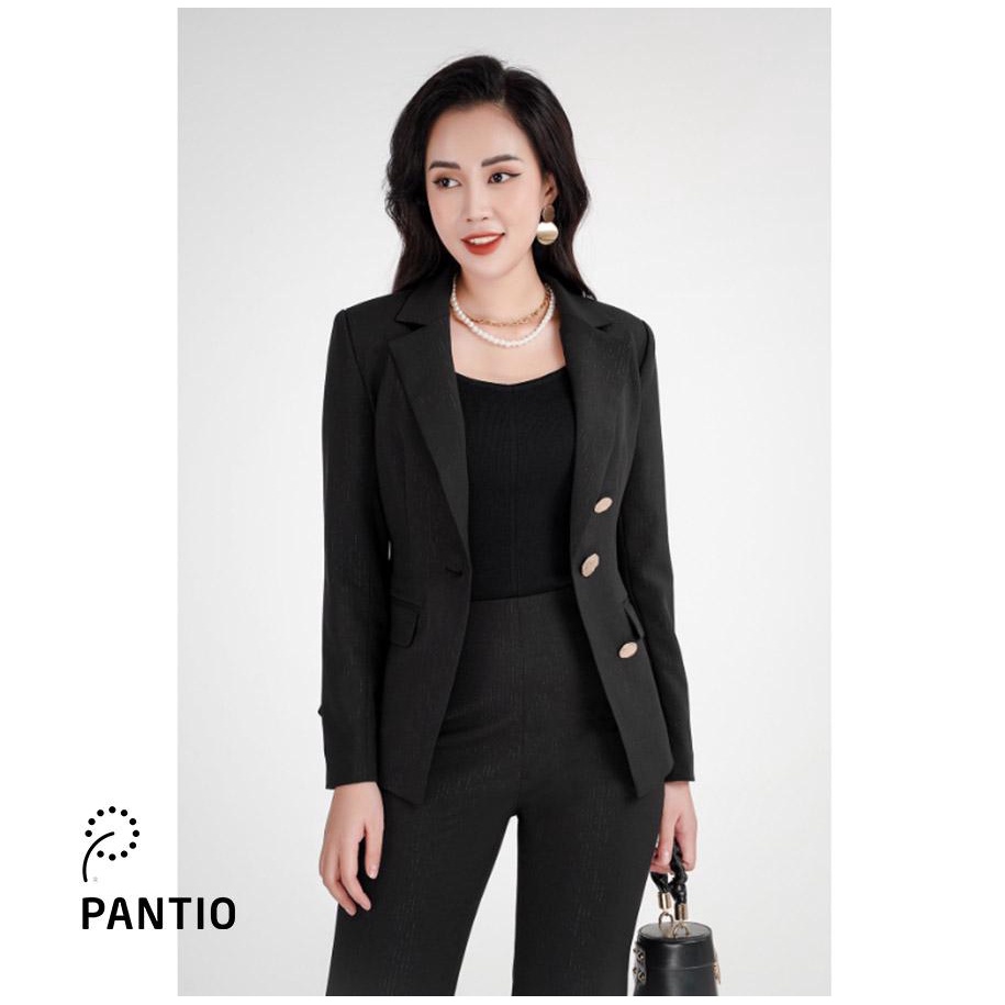 BAV72520 - Áo vest chất liệu thô dày dài tay - PANTIO
