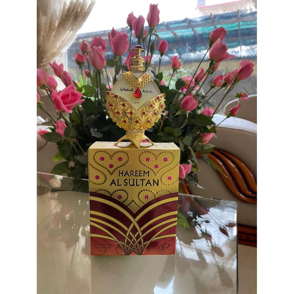 Nước Hoa Tinh Dầu Dubai Nữ Bán Chạy Nhất Hareem Al Sultan 35ml dùng cho Nam Nữ làm quà tặng đi biển làm đẹp quyến rũ