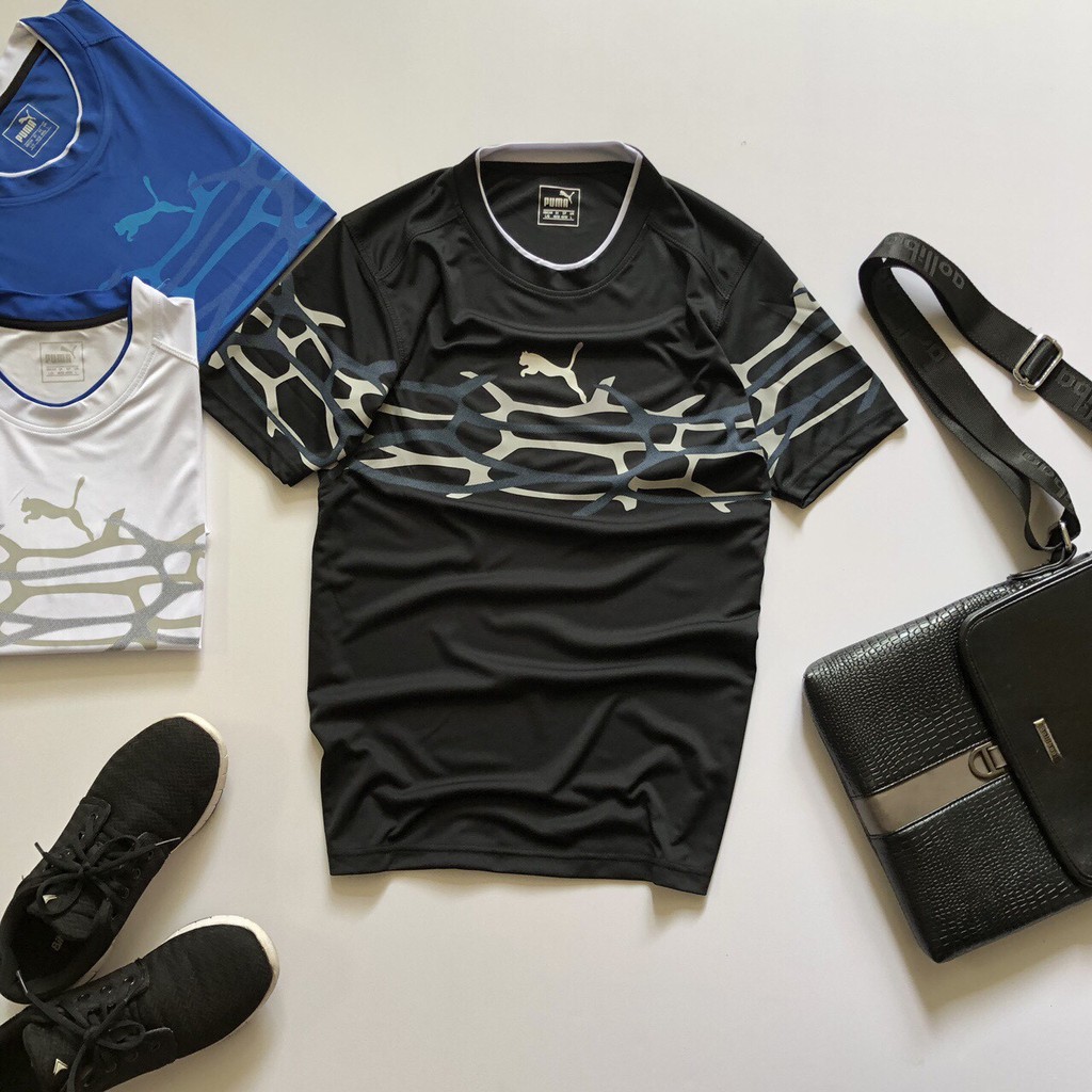 ÁO THUN THỂ THAO PM CỔ TRÒN NAM | BigBuy360 - bigbuy360.vn