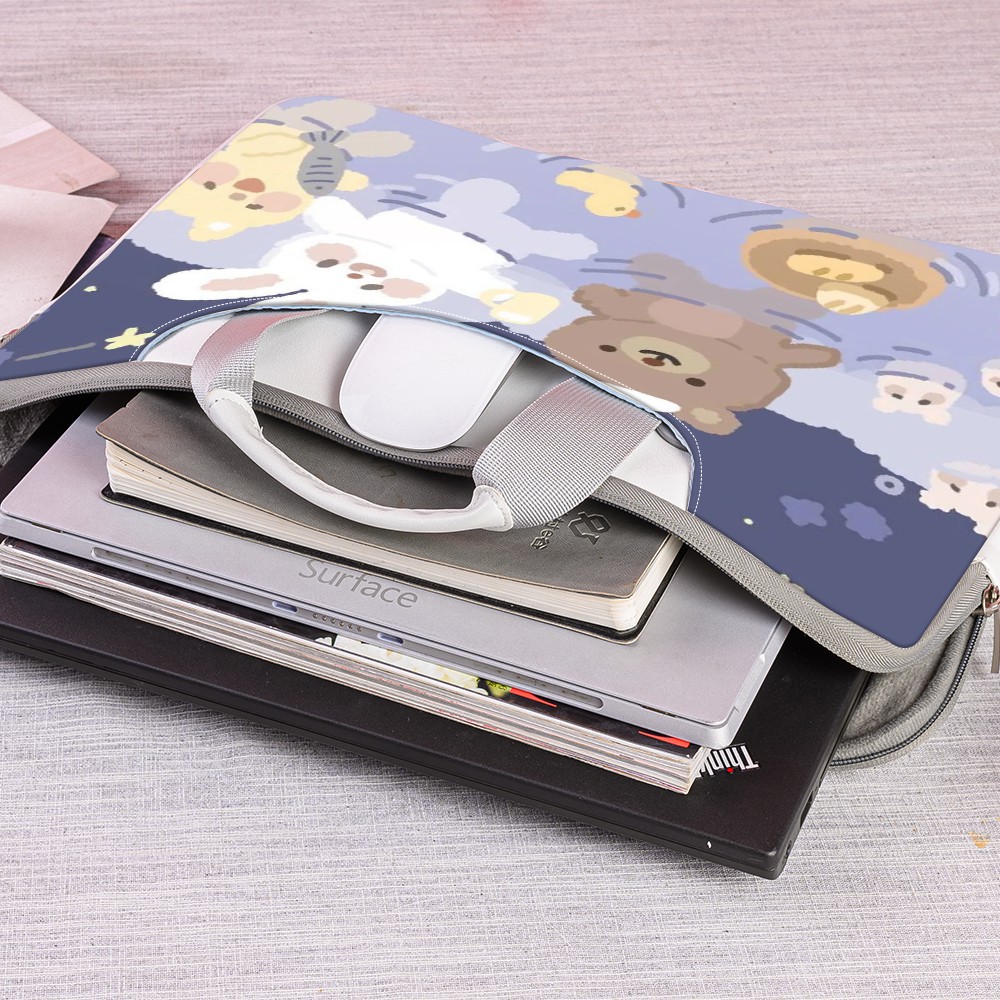 Túi đựng laptop chống thấm nước chống va đập đơn giản và thời trang cho Lenovo 15.6 inch Acer HP macbook ASUS