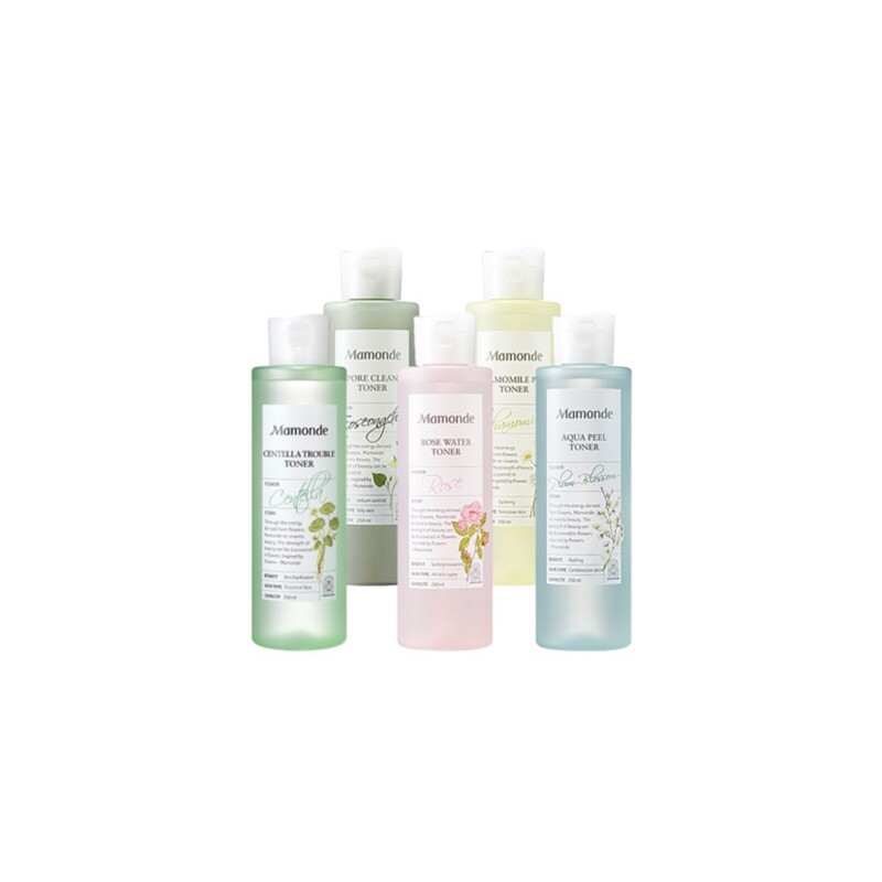NƯỚC HOA HỒNG MAMONDE TONER 250ML