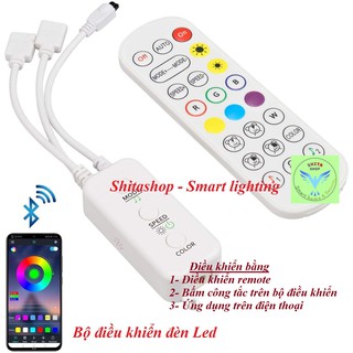 Điều khiển Led 3 Màu RGB cảm biến âm thanh nháy theo nhạc