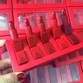 Bộ 3CE red recipe mini