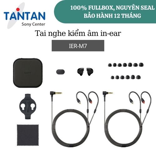 Tai nghe kiểm âm in-ear Sony IER-M7-Bộ phần ứng cân bằng 4x nguyên bản-Phân tách âm thanh cấp độ cao