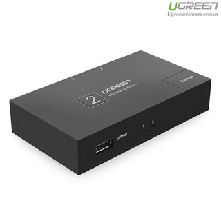 Bộ chia máy in 1 ra 2 cổng USB 2.0 chính hãng Ugreen 30345 cao cấp