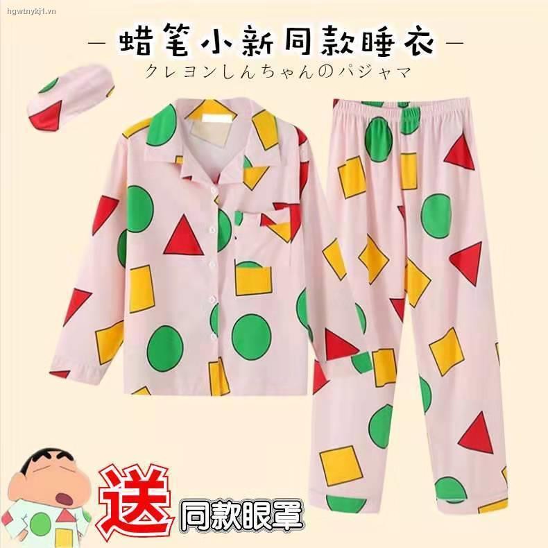 Bộ đồ ngủ pijama in hình dễ thương cho nữ