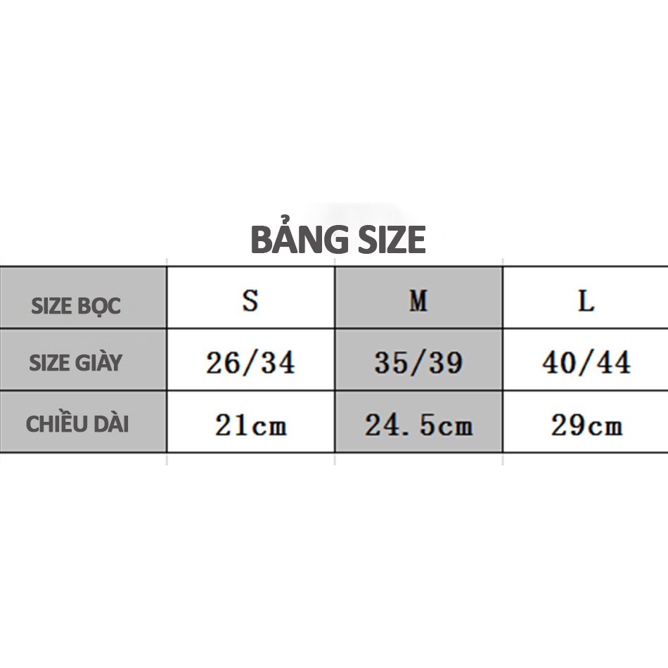 (Sỉ/Lẻ) Bọc giày cao su đi mưa, co giãn tốt, dễ mang theo