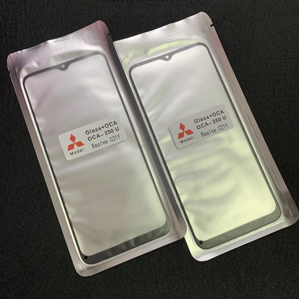 Kính liền keo Oppo Realme C21Y/C25Y ĐEN